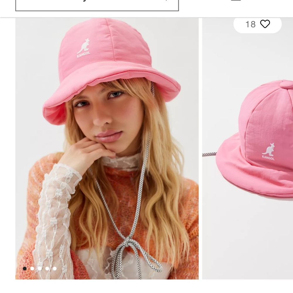 Kangol Stay puffed Bucket Hat (pepto)